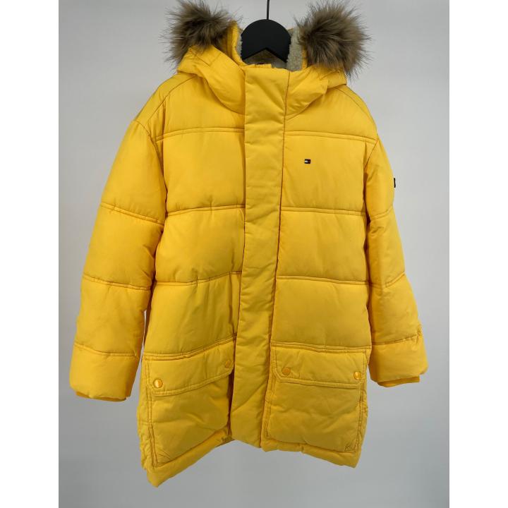 Parka Winterjas Geel Maat 140