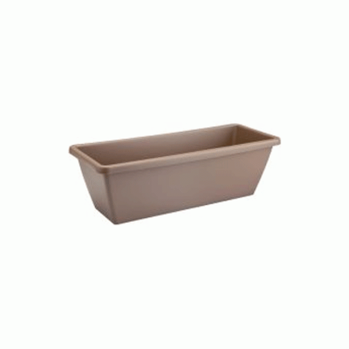 Elho Barcelona balkonbak 70cm Taupe