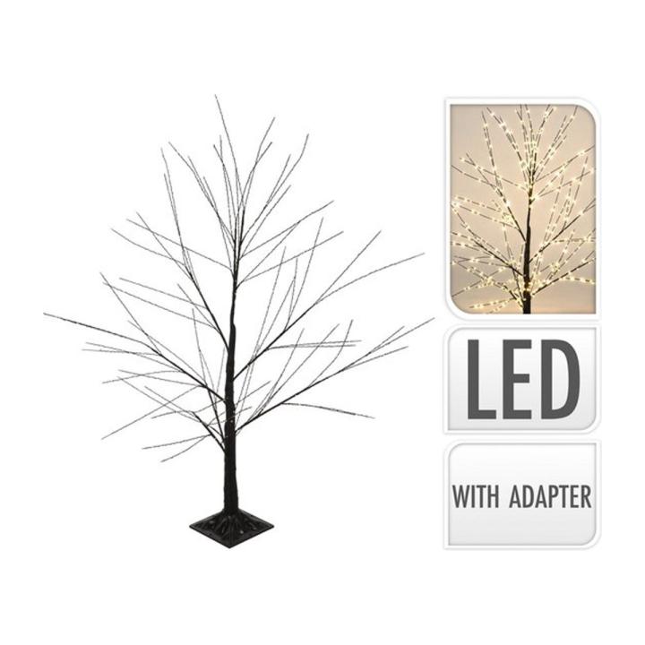 Verlichte boom 120cm - kerstversiering - 480 LED warm wit
