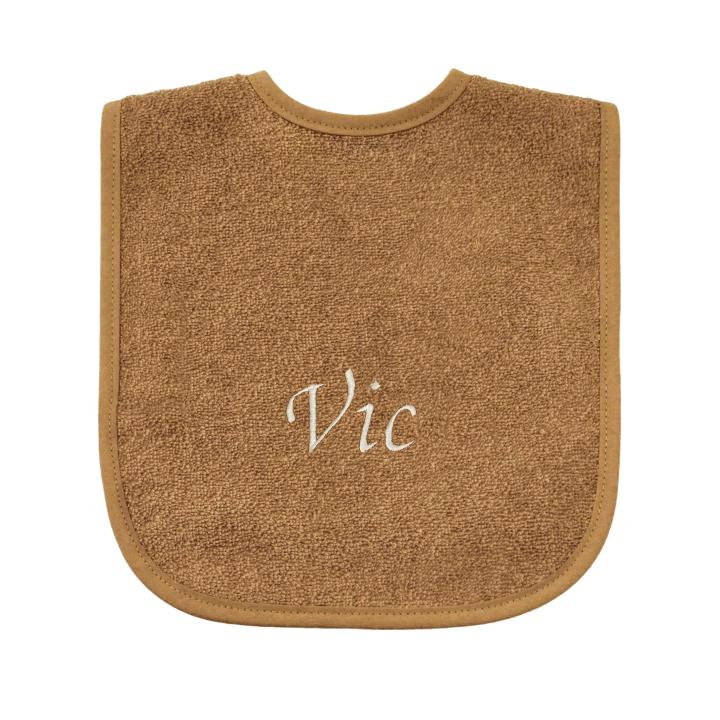 Slab met naam - Bruin