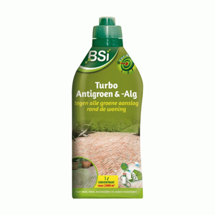 BSI Turbo Anti-Groen & -Alg 2000m² | 1L