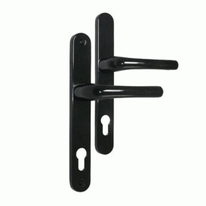 Ellbee Eurolock Deurklink voor UPVC-deuren Zwart
