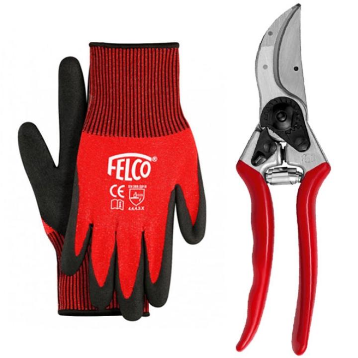 Cadeauset Felco 2 snoeischaar & Felco 701 handschoen