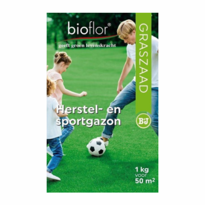 Bioflor Graszaad Herstel- en sportgazon 1 kilo