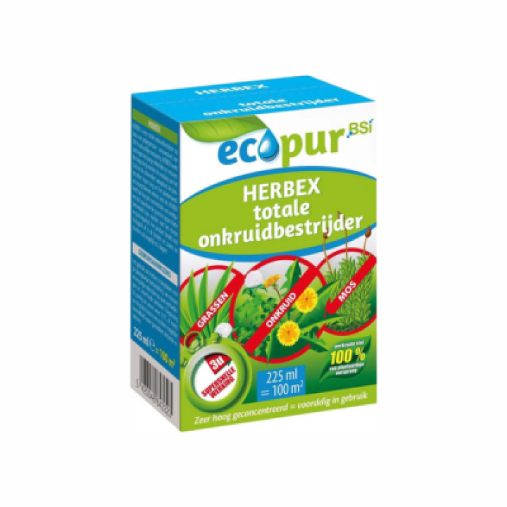 BSI Ecopur Herbex voor onkruidbestrijding | 225ml / 125m²