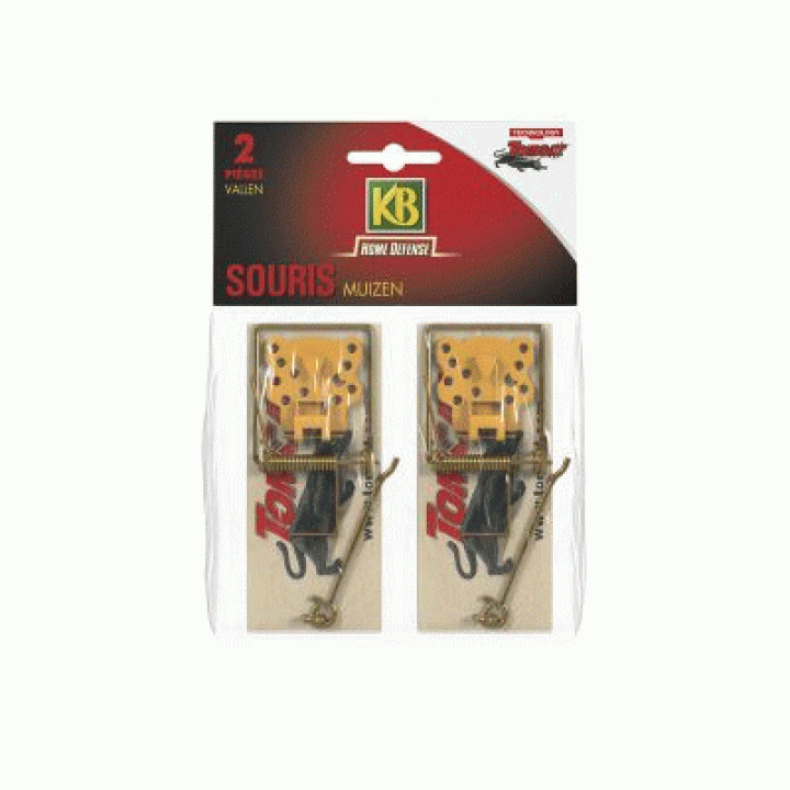 KB  Houten Muizenval Classic 2 stuks