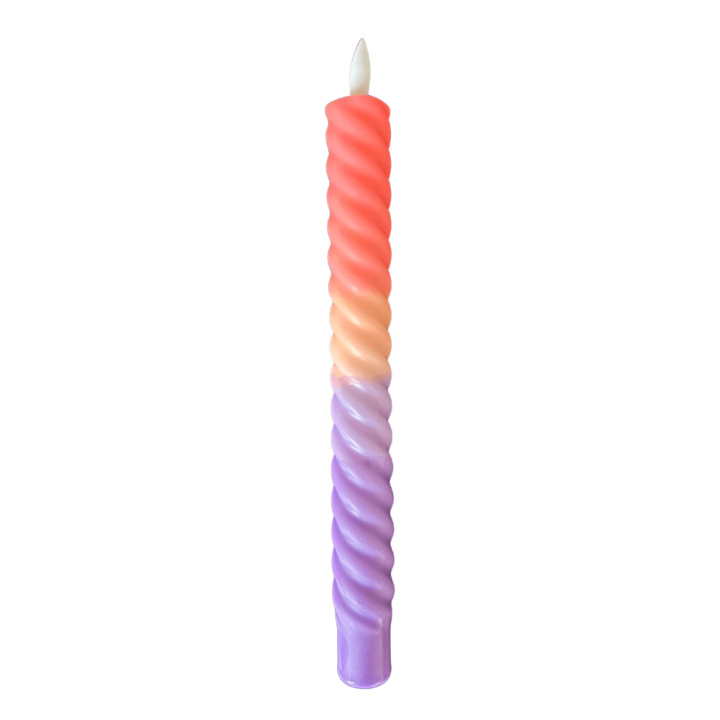 Ledkaars swirl incl. batterijen