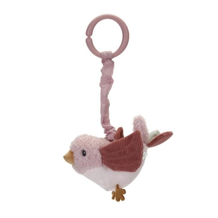 Trilfiguur vogel roze | Little Dutch