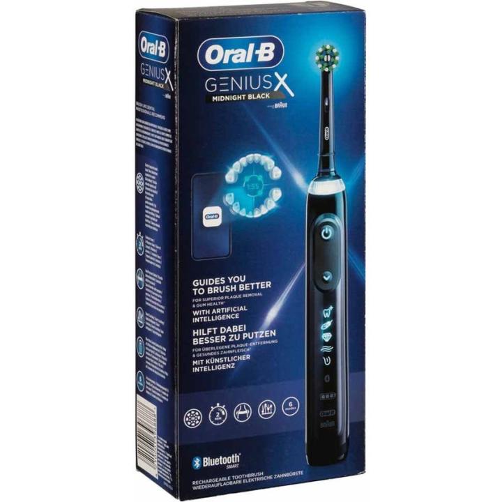 Oral-B Genius X Special Edition - Zwart - Elektrische Tandenborstel met AI - 1 Handvat, 1 Opzetborstel en Reisetui