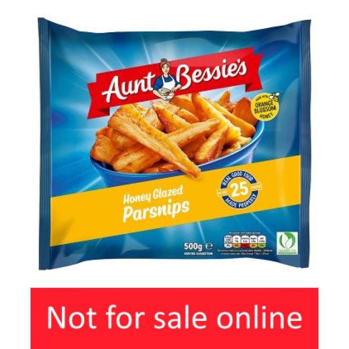 Aunt Bessie's Honey Glazed Parsnips