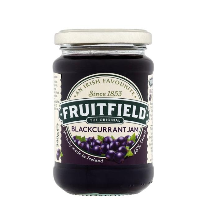 Fruitfield Blackcurrant Jam 340g