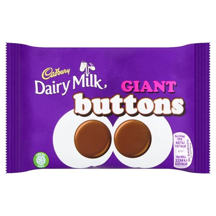 Cadbury Giant Buttons, 40g