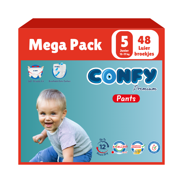 Maat 5 - (12kg-17kg) - 48 Luierbroekjes - Mega Pack