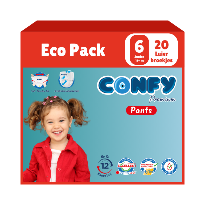 Maat 6 - (15kg-25kg) - 20 Luierbroekjes - Eco Pack