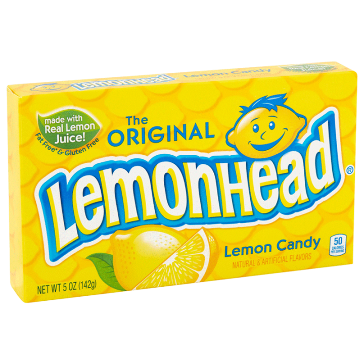 Ferrara Lemonhead Lemon Candy, 142g