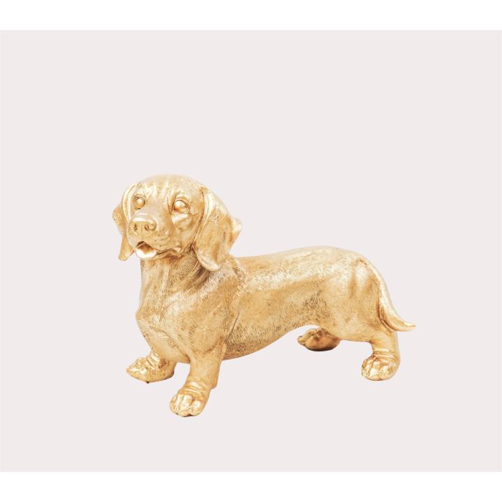 Housevitamin Teckel ornament Goud