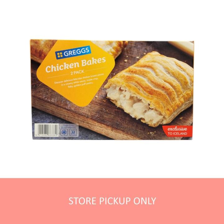 Greggs 2 Chicken Bakes 306g