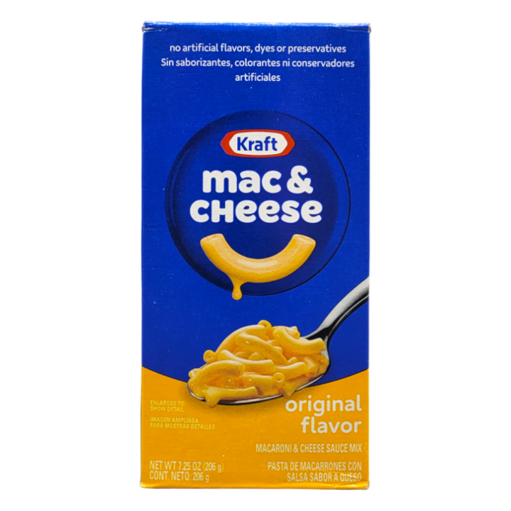 Kraft Macaroni and Cheese, 206g