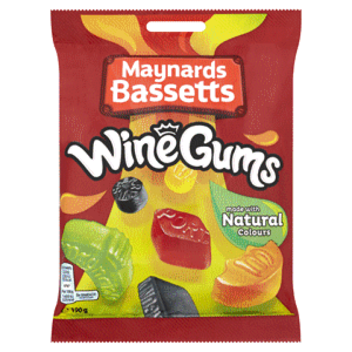 Maynard Bassetts Wine Gums, 130g
