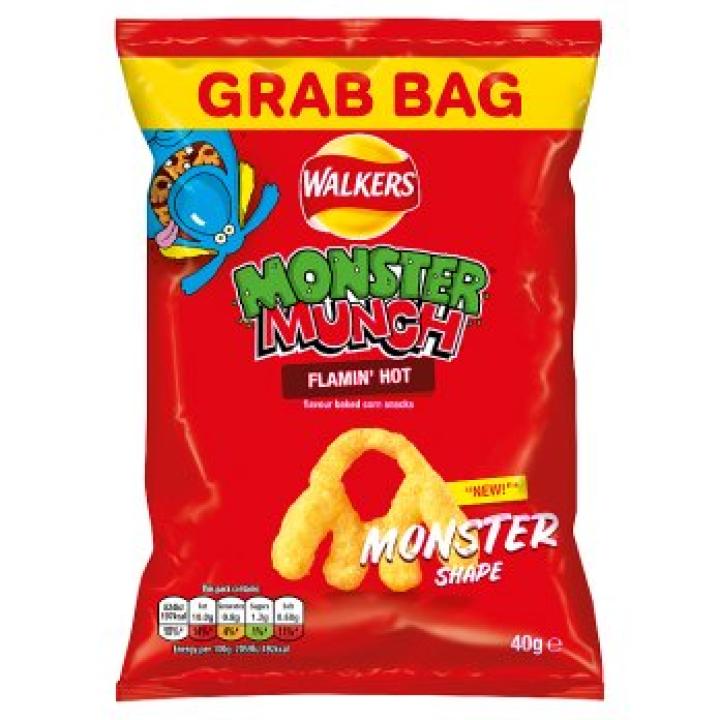 Monster Munch Flaming Hot, 40g