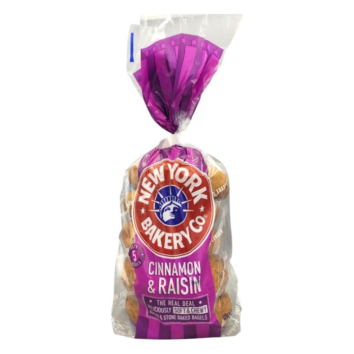 New York Bakery Co., Cinnamon And Raisin Bagels 5-pack