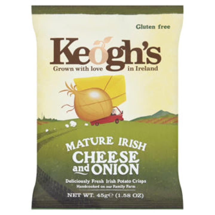 Keogh's Cheese and Onion, 45g