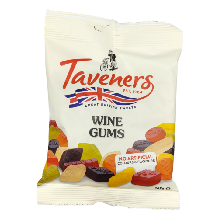 Taveners Wine Gums, 165g