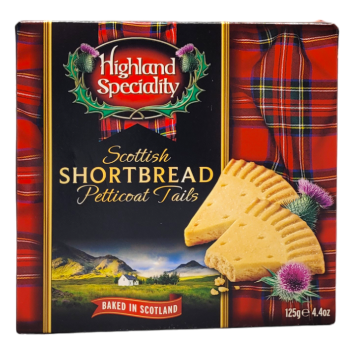 Highland Shortbread Petticoat Tails, 125g