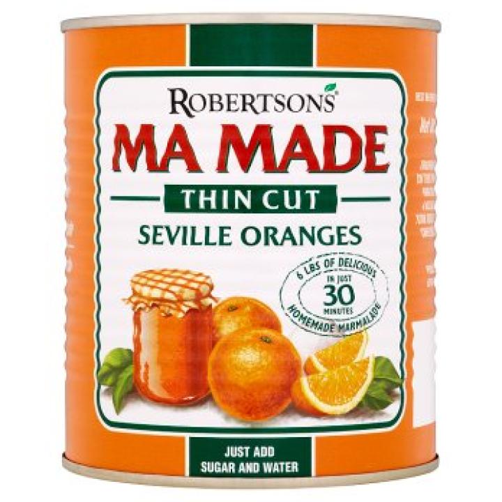 Robertsons Ma Made Thin Cut Seville Oranges, 850g