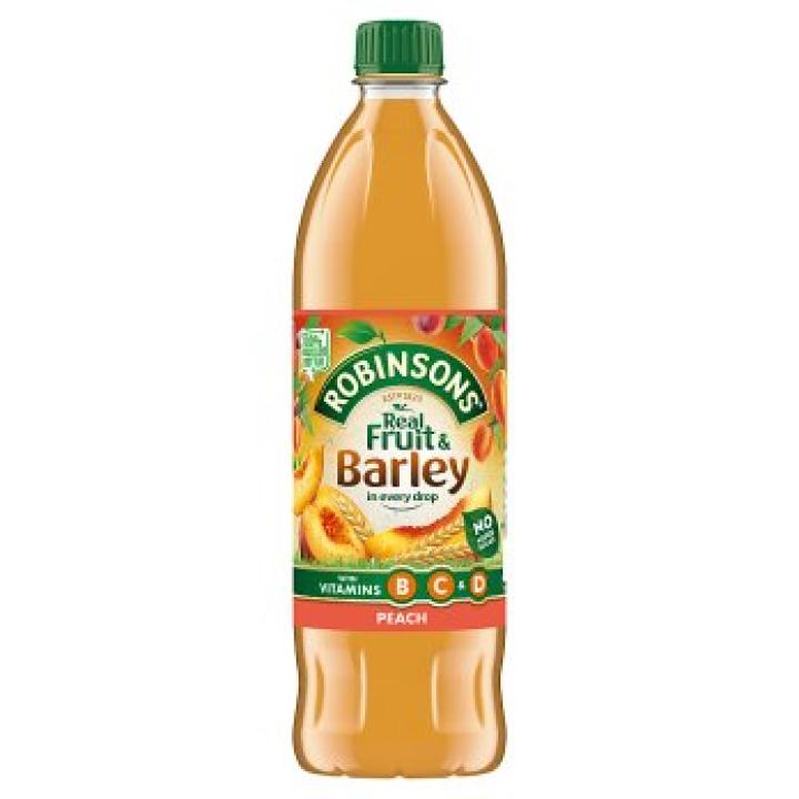 Robinsons Real Fruit & Barley Peach, 1 Liter