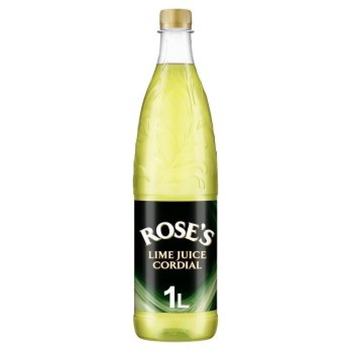 Rose's Lime Juice Cordial, 1 liter
