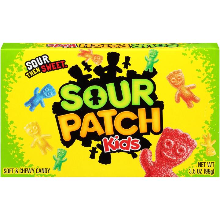 Sour Patch Kids, theatre box, 99g