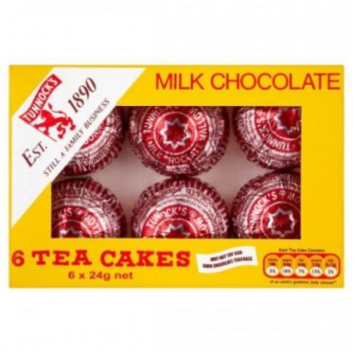 Tunnock's Chocolate Teacakes, 6-pack