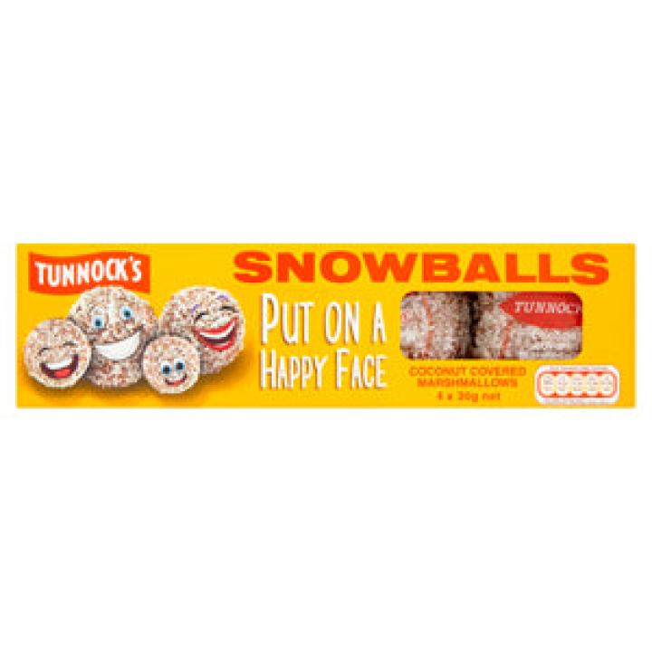 Tunnocks Snowballs 4-pack