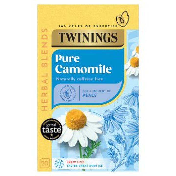 Twinings Pure Camomile 20 Tea Bags, 30g