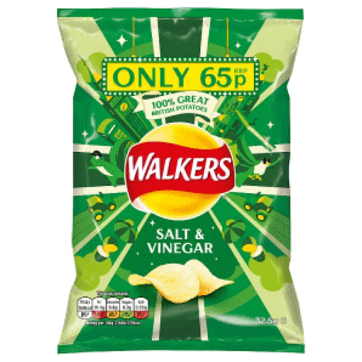 Walkers Salt & Vinegar 32.5g