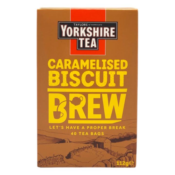 Yorkshire Caramelised Biscuit Brew Tea Bags 40