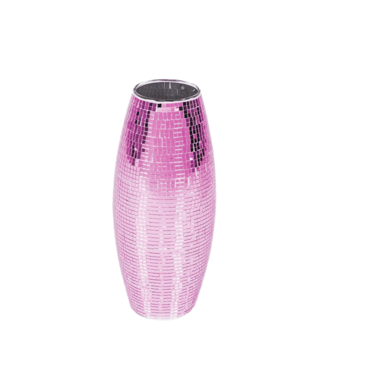 Housevitamin Bloemen Vaas  Disco Roze Medium