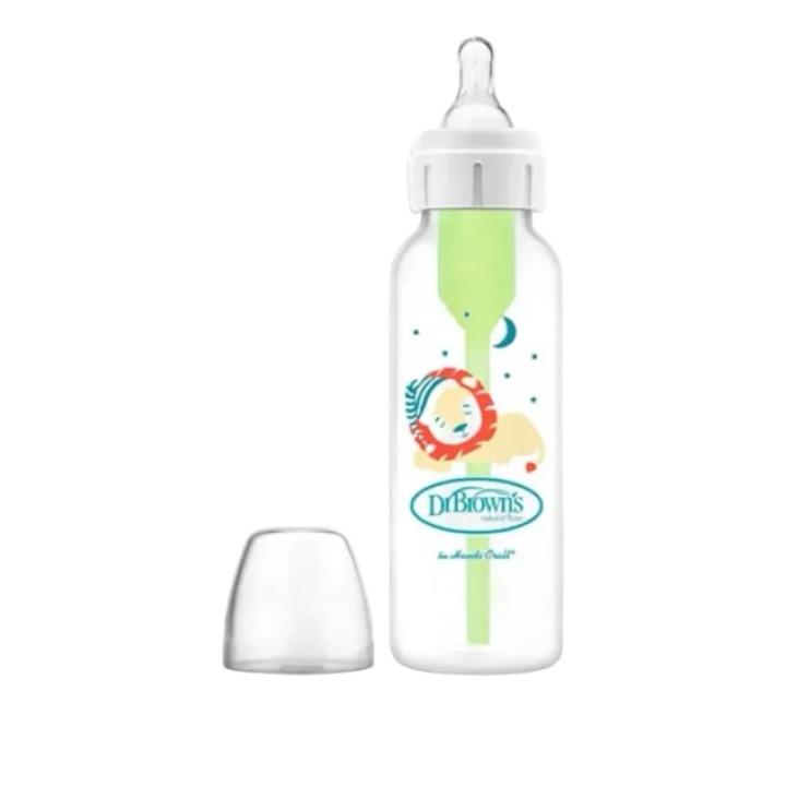 Smalle Halsfles Leeuw 250ml