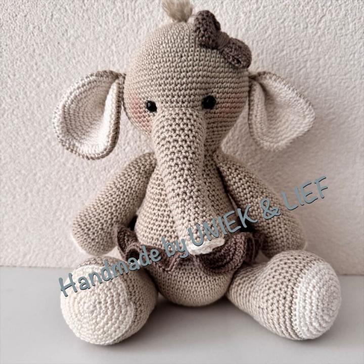 Olifant Nina Linnen met rokje
