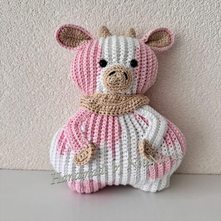 Ribblz Koe Wit-Roze