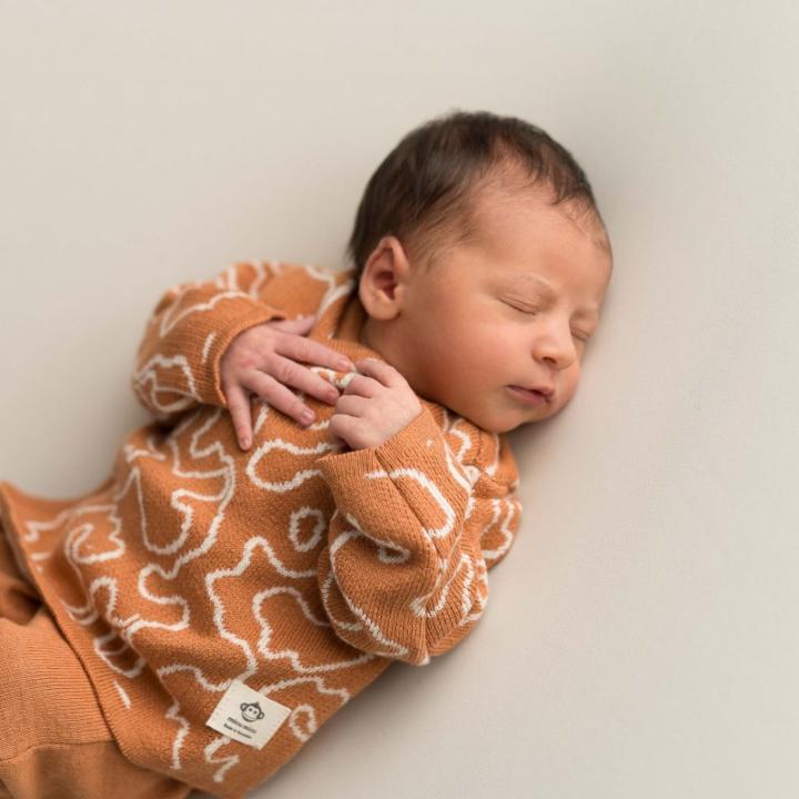 Kledingset Newborn Roest