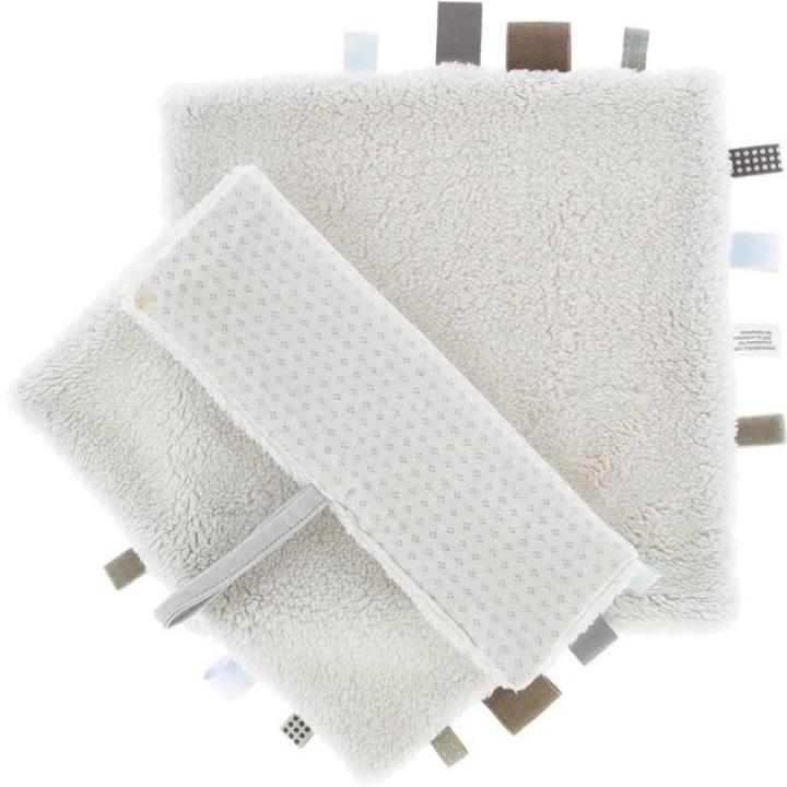 Knuffellabeldoekje Beige Sweet Dreaming