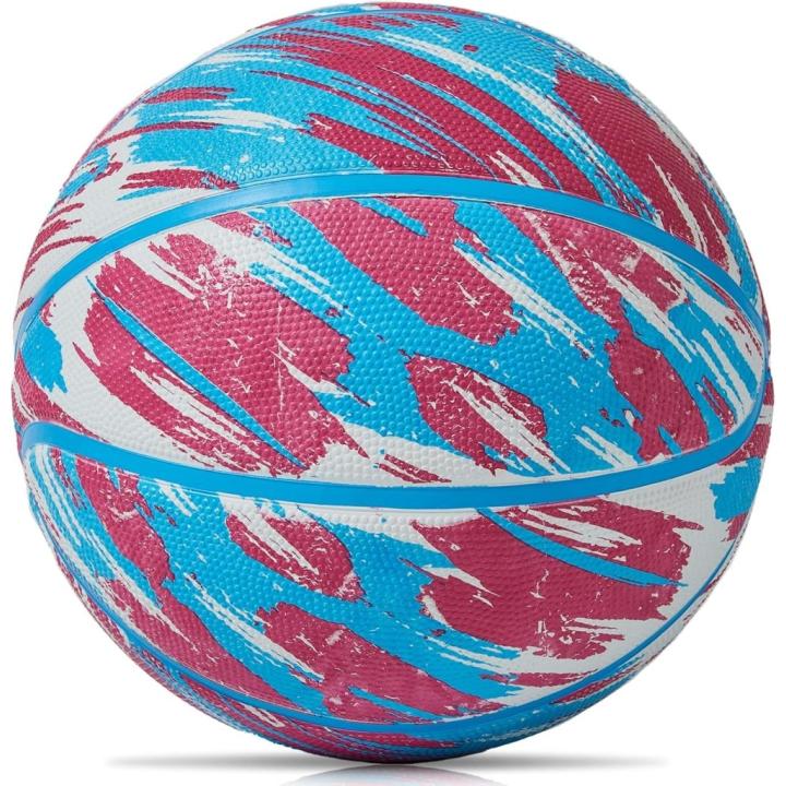 🏀 Verbeter je skills met deze officiële basketbal! - Blauw+rood - 5