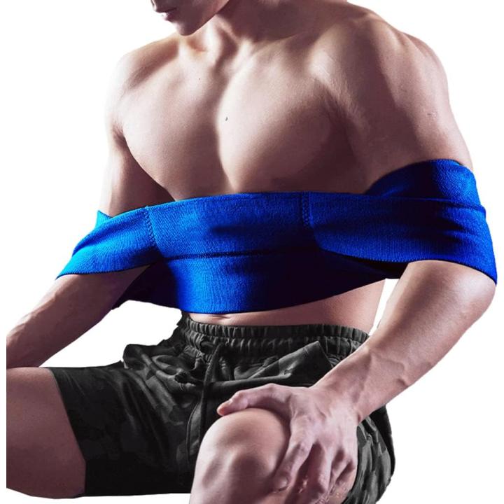Versterk je kracht en verbeter je prestaties met de ultieme bankdruk weerstandsband! 💪🔥 - Blauw (Spanning: 150-200 lbs)