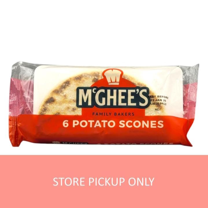 McGhee's Potato Scones x6