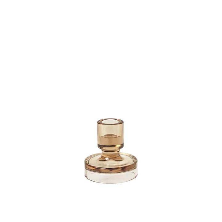Broste Copenhagen kandelaar Petra glas Indian tan 8