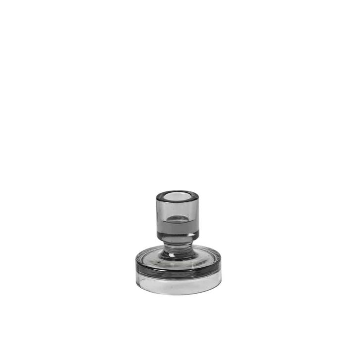 Broste Copenhagen kandelaar Petra glas smoke grey 8