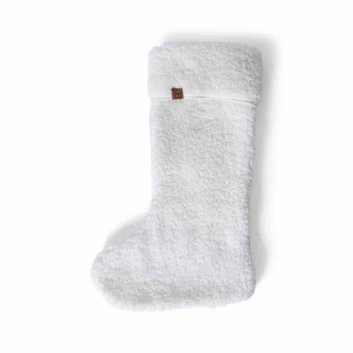 Jens Living Teddy kerstsok wit