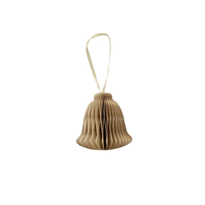 Kerstbel papier caramel